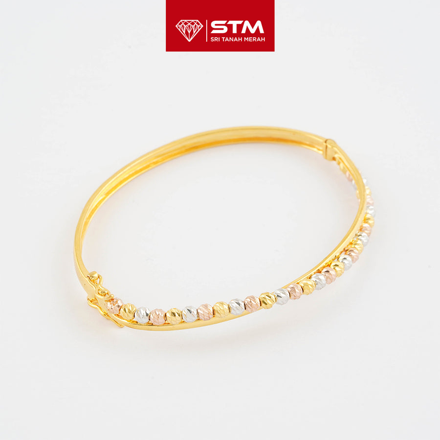 STM Exclusive Bangle Fesyen 916 (22K Gold)