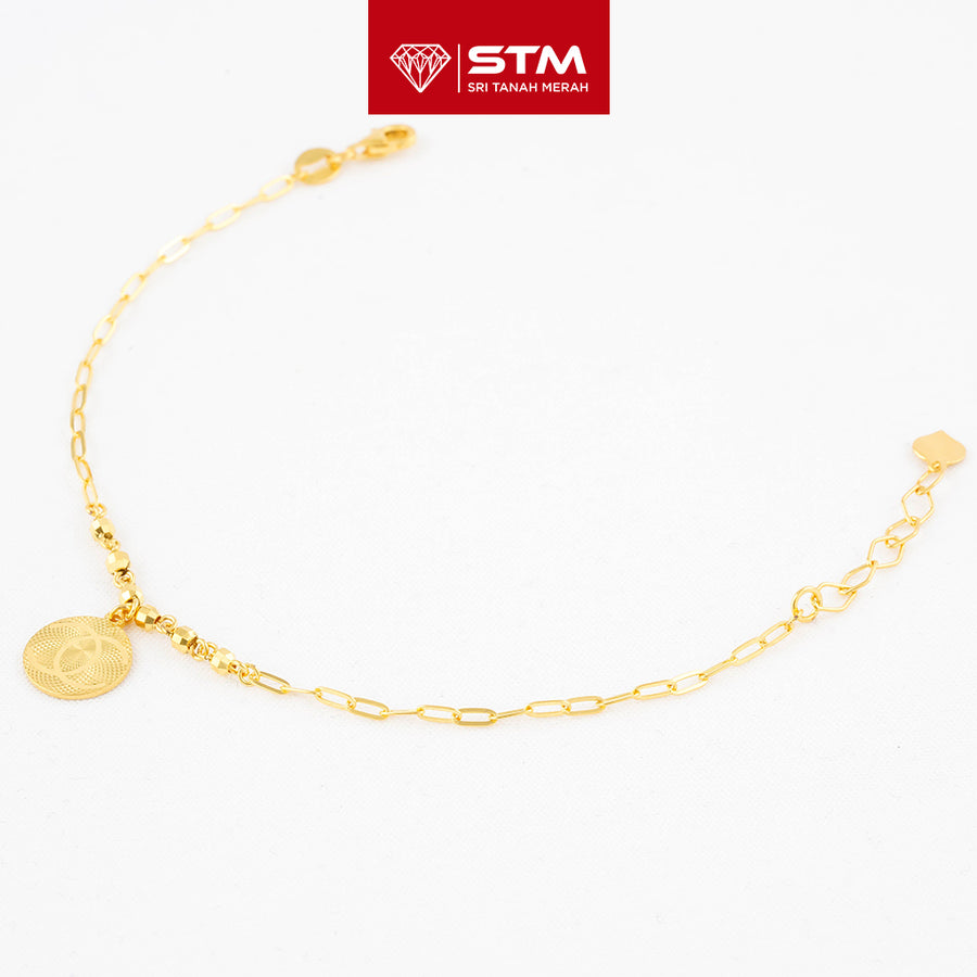 STM Exclusive Bracelet/Rantai Tangan Fesyen 999 (24K Gold)