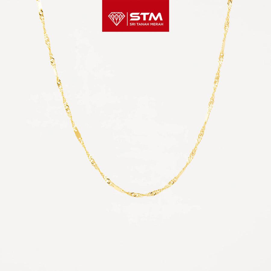 STM Exclusive Bajet Necklace/Rantai Leher 916 (22K Gold)