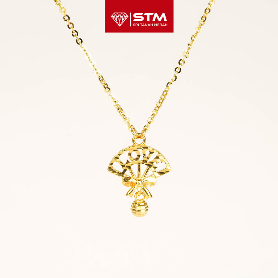 STM Exclusive Bajet Necklace/Rantai Leher 916 (22K Gold)