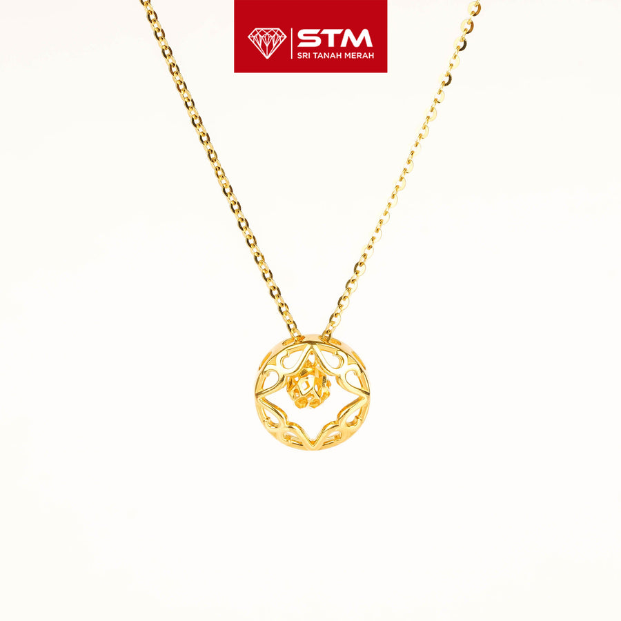 STM Exclusive Bajet Necklace/Rantai Leher 916 (22K Gold)