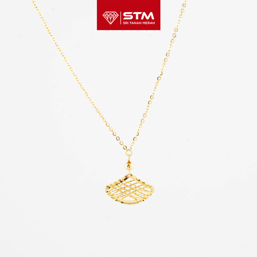 STM Exclusive Bajet Necklace/Rantai Leher Fesyen 916 (22K Gold)