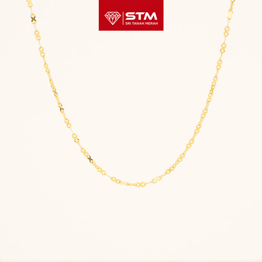 STM Exclusive Bajet Necklace/Rantai Leher 916 (22K Gold)