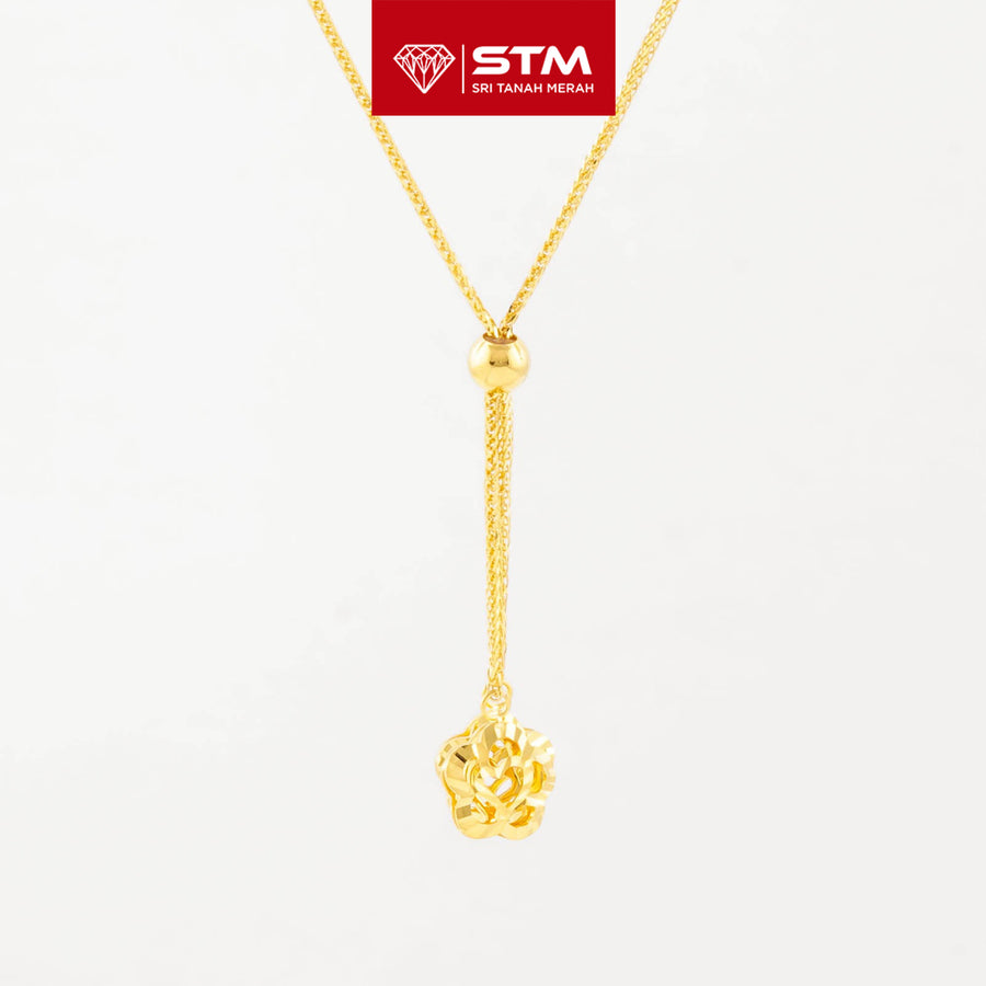 STM Exclusive Bajet Necklace/Rantai Leher 916 (22K Gold)