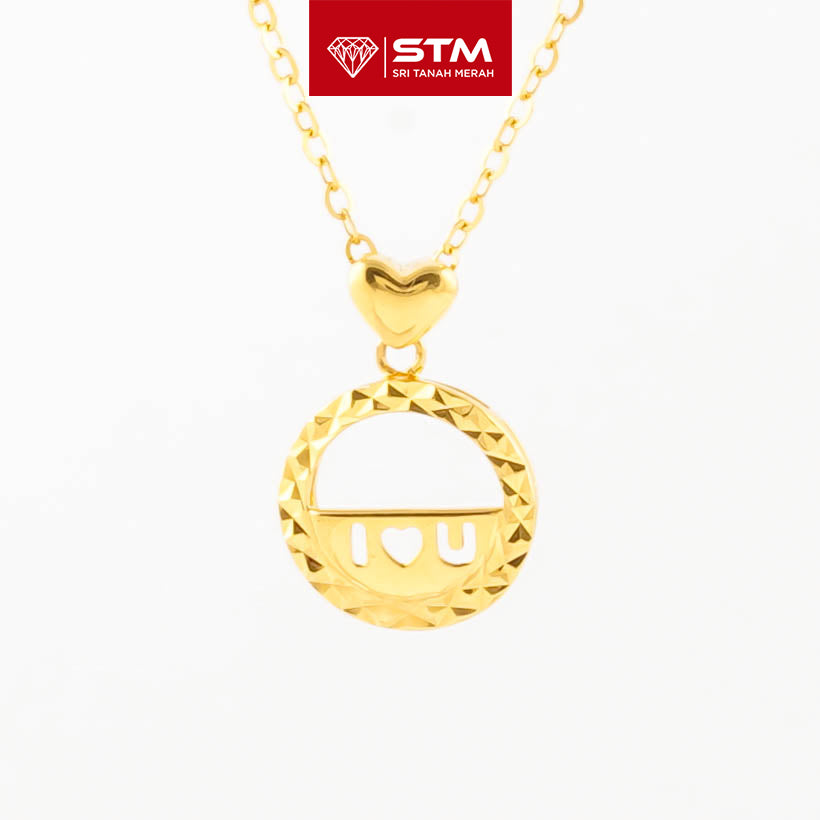 STM Exclusive Bajet Necklace/Rantai Leher 916 (22K Gold)