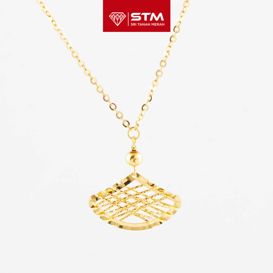 STM Exclusive Bajet Necklace/Rantai Leher Fesyen 916 (22K Gold)