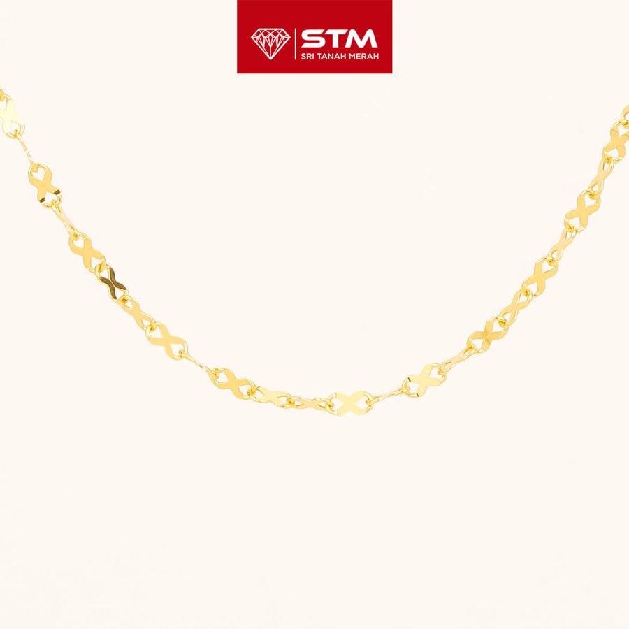 STM Exclusive Bajet Necklace/Rantai Leher 916 (22K Gold)