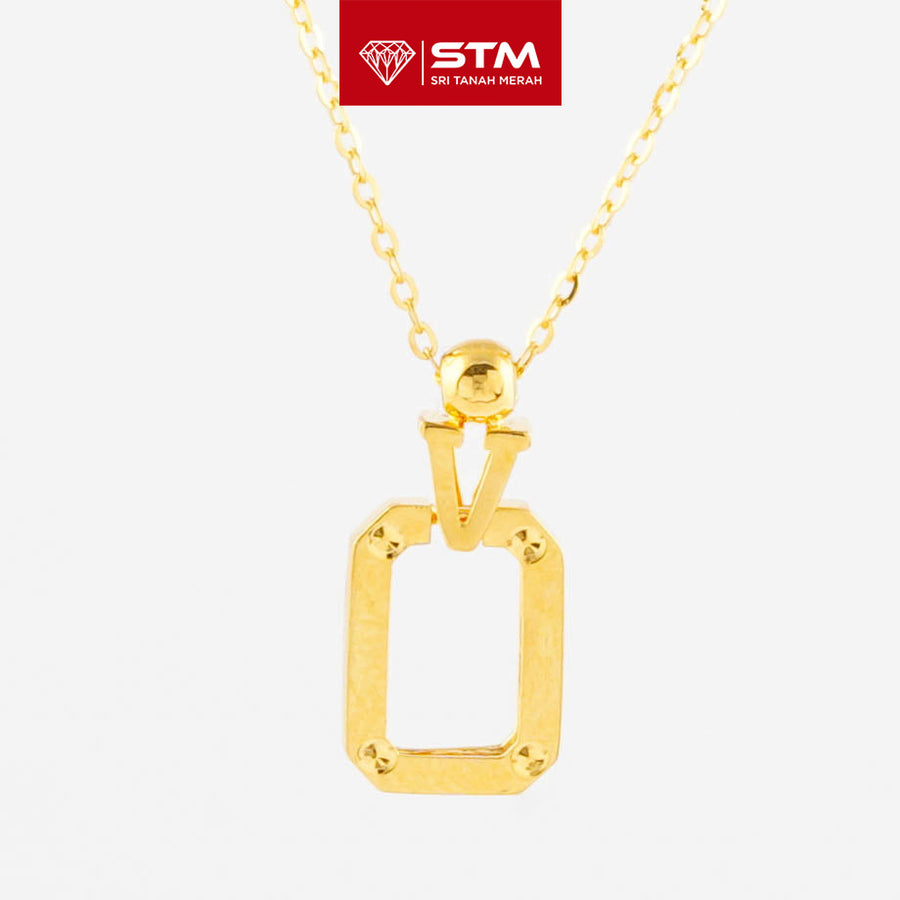 STM Exclusive Bajet Necklace/Rantai Leher Fesyen 916 (22K Gold)