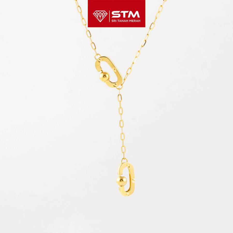 STM Exclusive Necklace/Rantai Leher Bajet 916 (22K Gold)