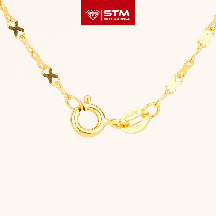 STM Exclusive Bajet Necklace/Rantai Leher 916 (22K Gold)