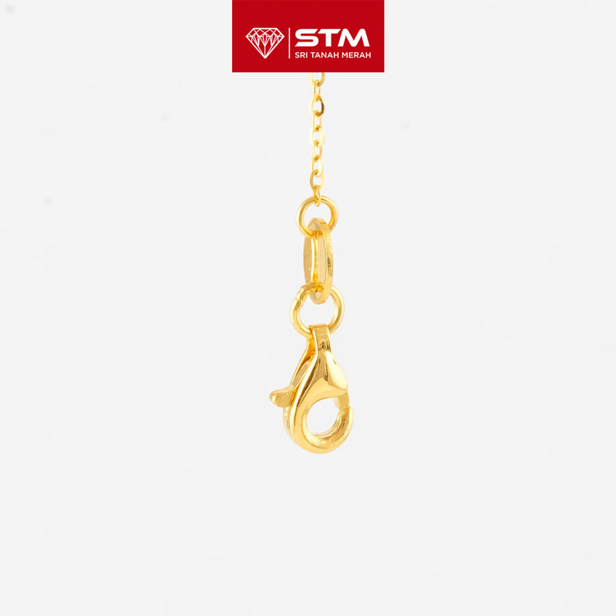 STM Exclusive Necklace/Rantai Leher Fesyen 999 (24K Gold)