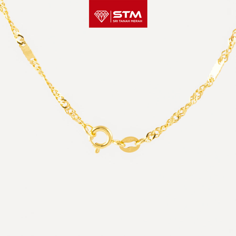 STM Exclusive Bajet Necklace/Rantai Leher 916 (22K Gold)