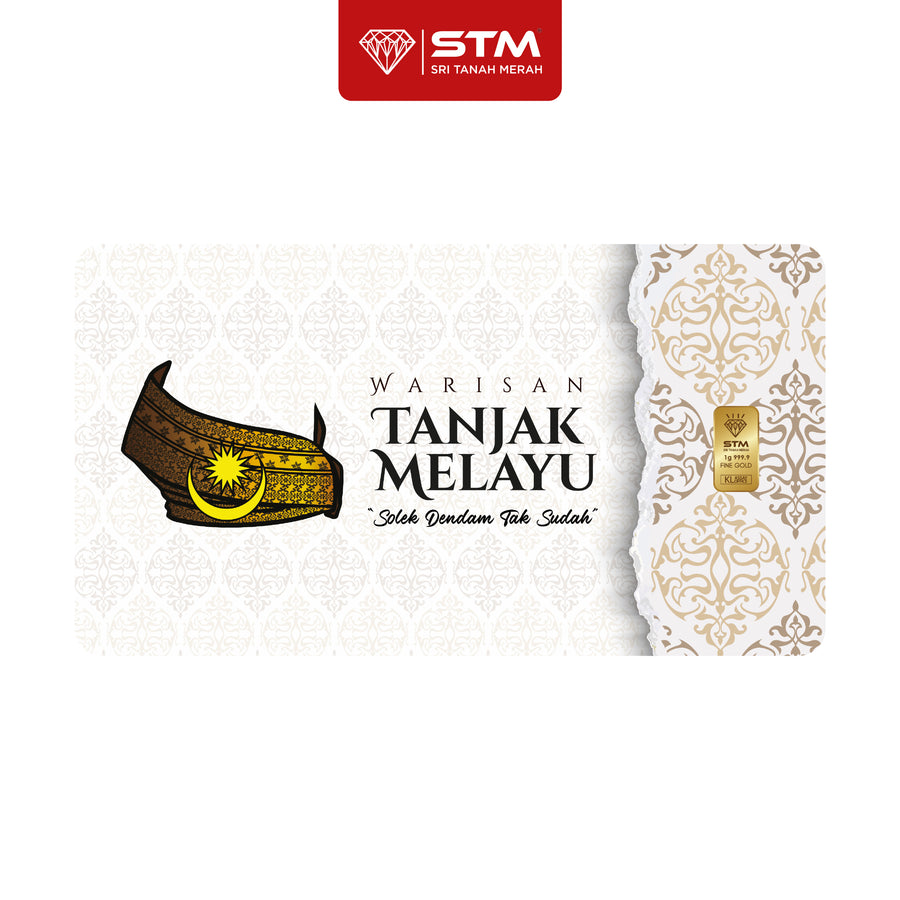 TANJAK Edition: Gold Bar Card 1g