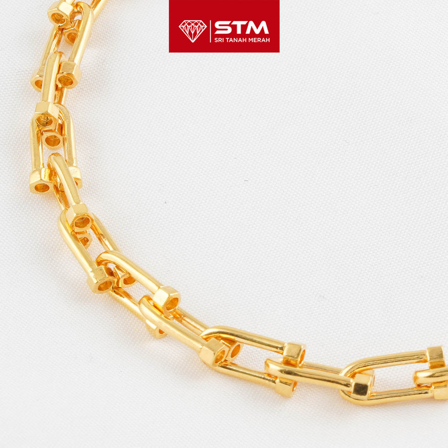 STM Exclusive Bracelet/Rantai Tangan 916 (22K Gold)