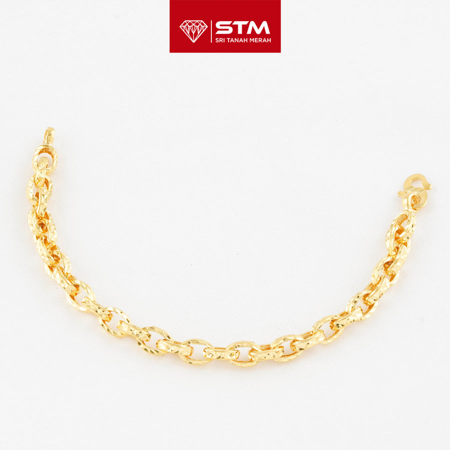 STM Exclusive Bracelet/Rantai Tangan 916 (22K Gold)