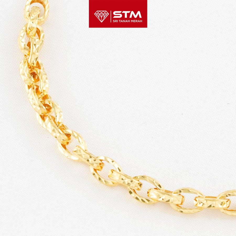 STM Exclusive Bracelet/Rantai Tangan 916 (22K Gold)