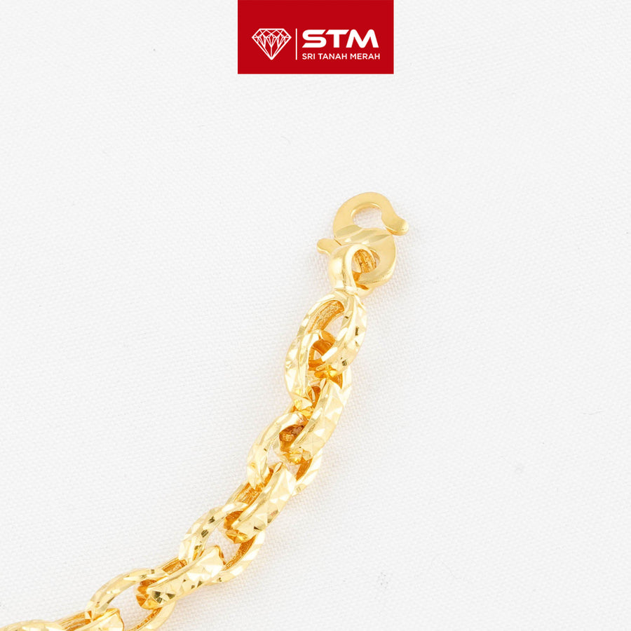 STM Exclusive Bracelet/Rantai Tangan 916 (22K Gold)