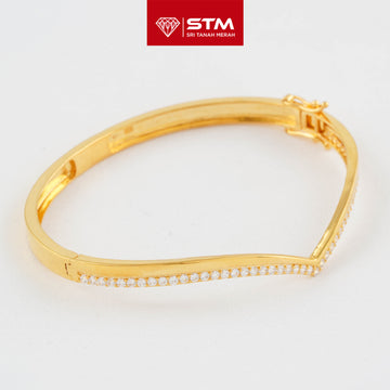 STM Exclusive Bangle 916 (22K Gold)