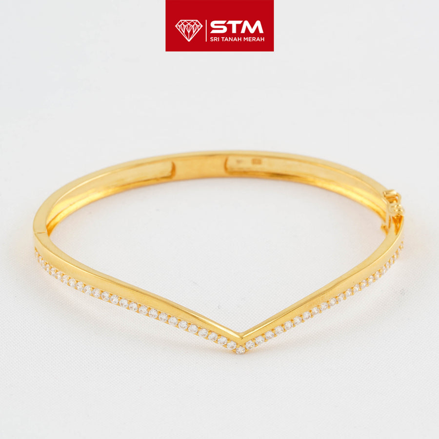 STM Exclusive Bangle 916 (22K Gold)