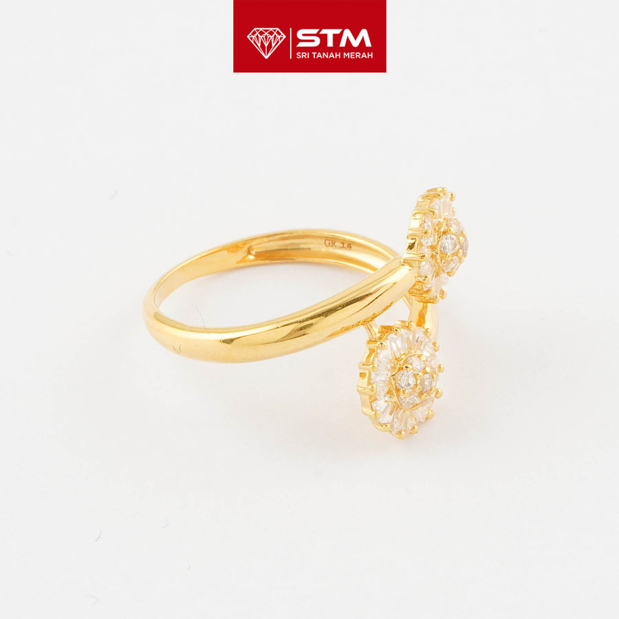 STM Exclusive Ring/Cincin Fesyen 916 (22K Gold)