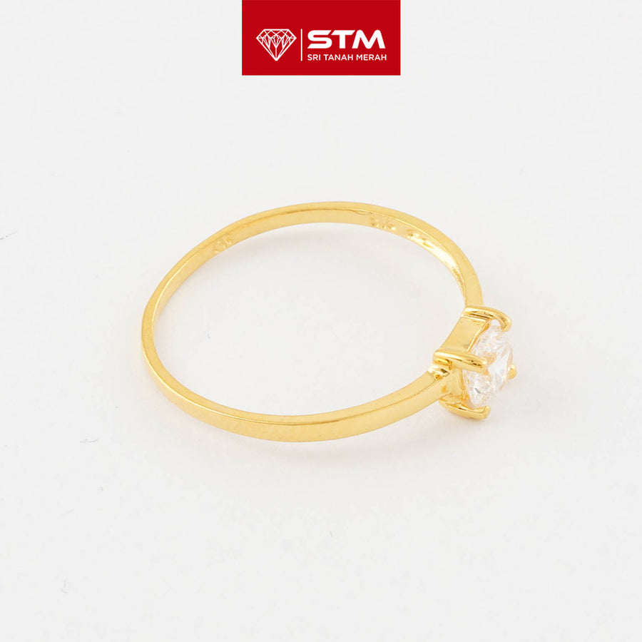 STM Exclusive Ring/Cincin Permata 916 (22K Gold)