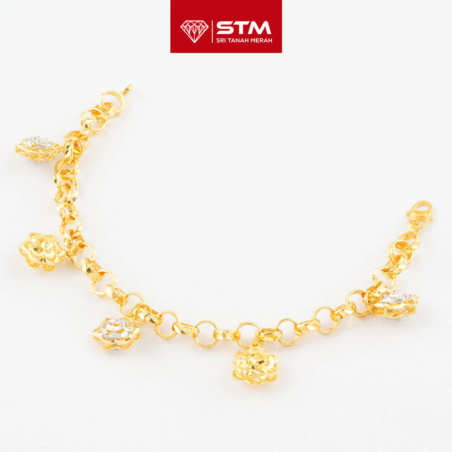 STM Exclusive Bracelet/Rantai Tangan 916 (22K Gold)