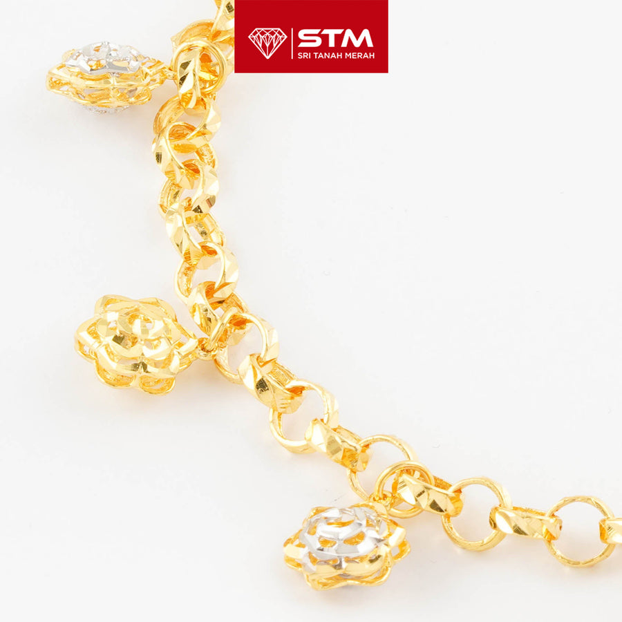 STM Exclusive Bracelet/Rantai Tangan 916 (22K Gold)