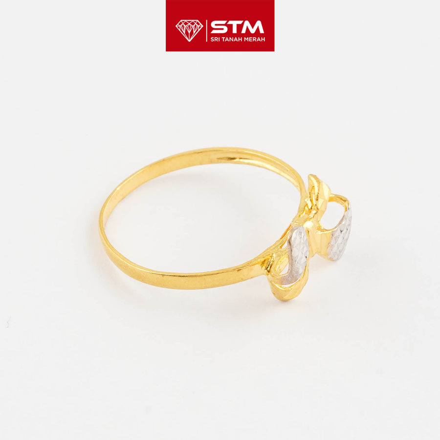 STM Exclusive Ring/Cincin Ribbon 916 (22K Gold)