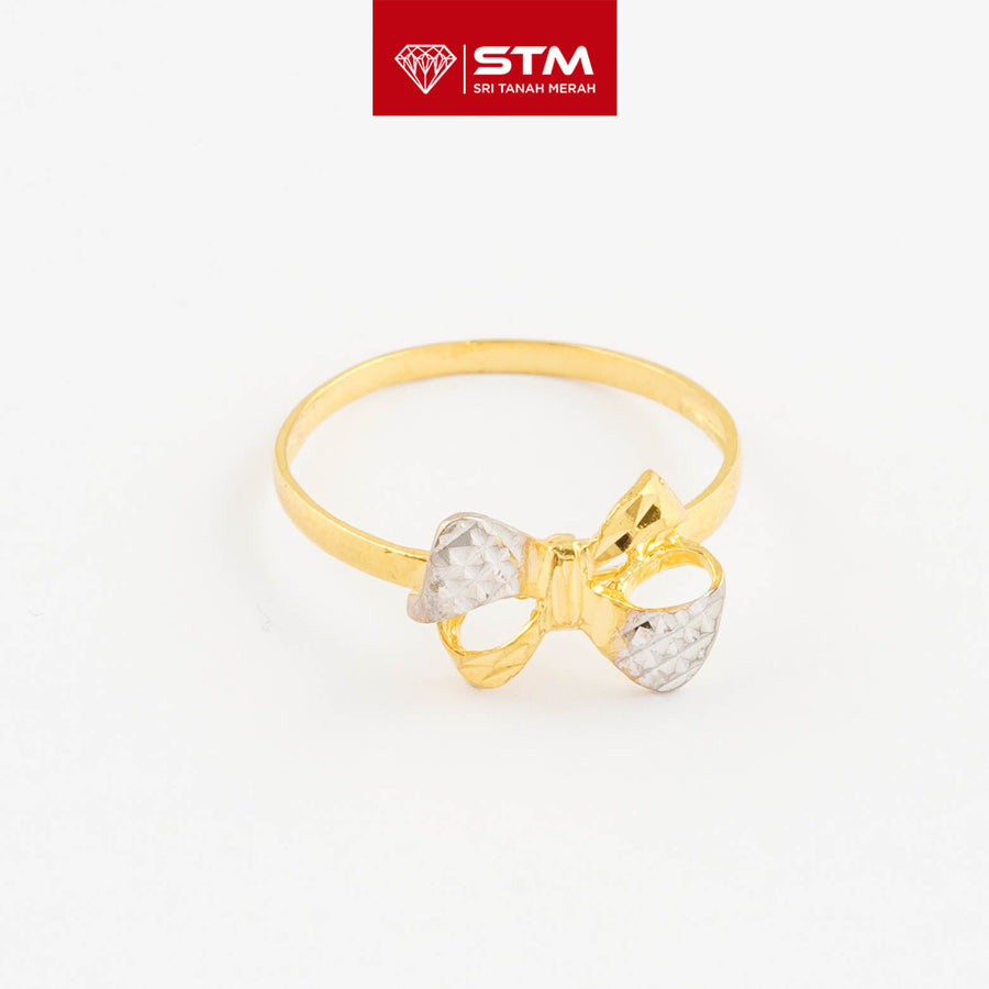 STM Exclusive Ring/Cincin Ribbon 916 (22K Gold)