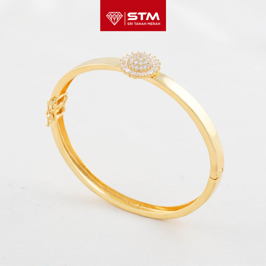 STM Exclusive Bangle Bunga Matahari 916 (22K Gold)