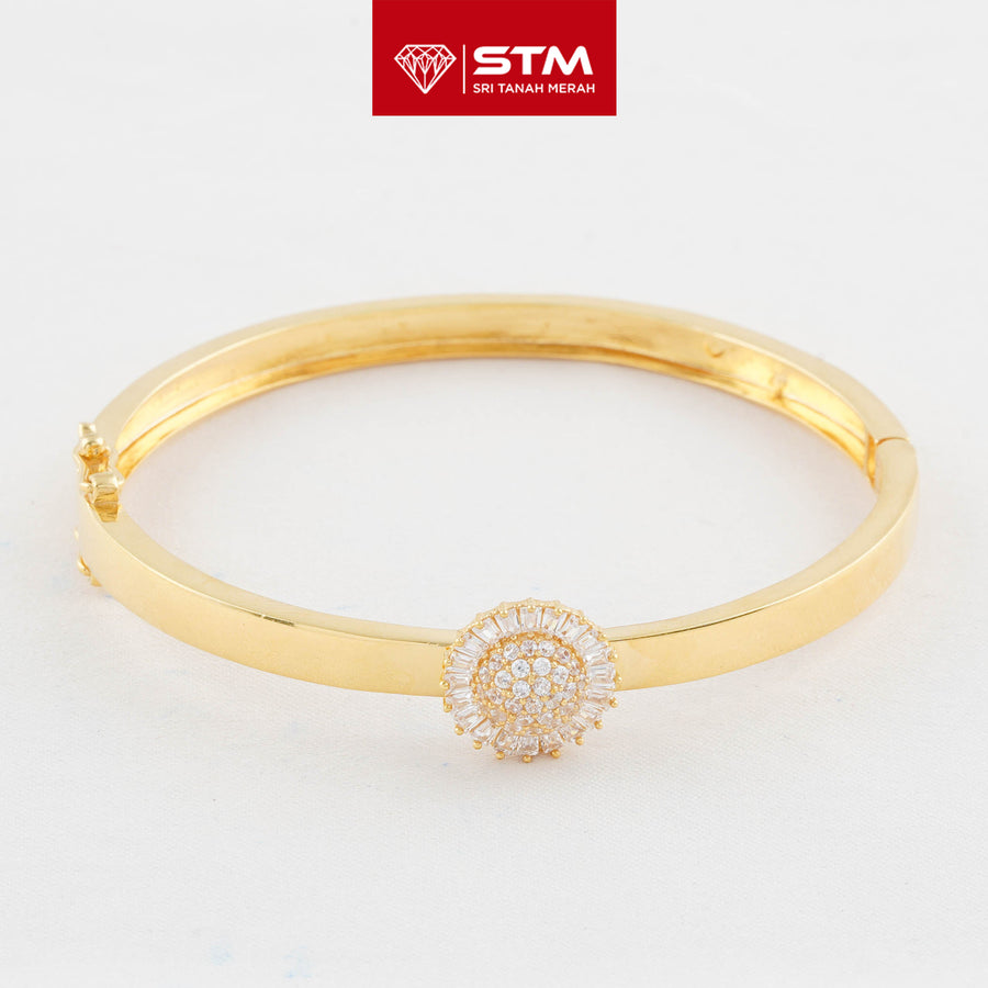 STM Exclusive Bangle Bunga Matahari 916 (22K Gold)