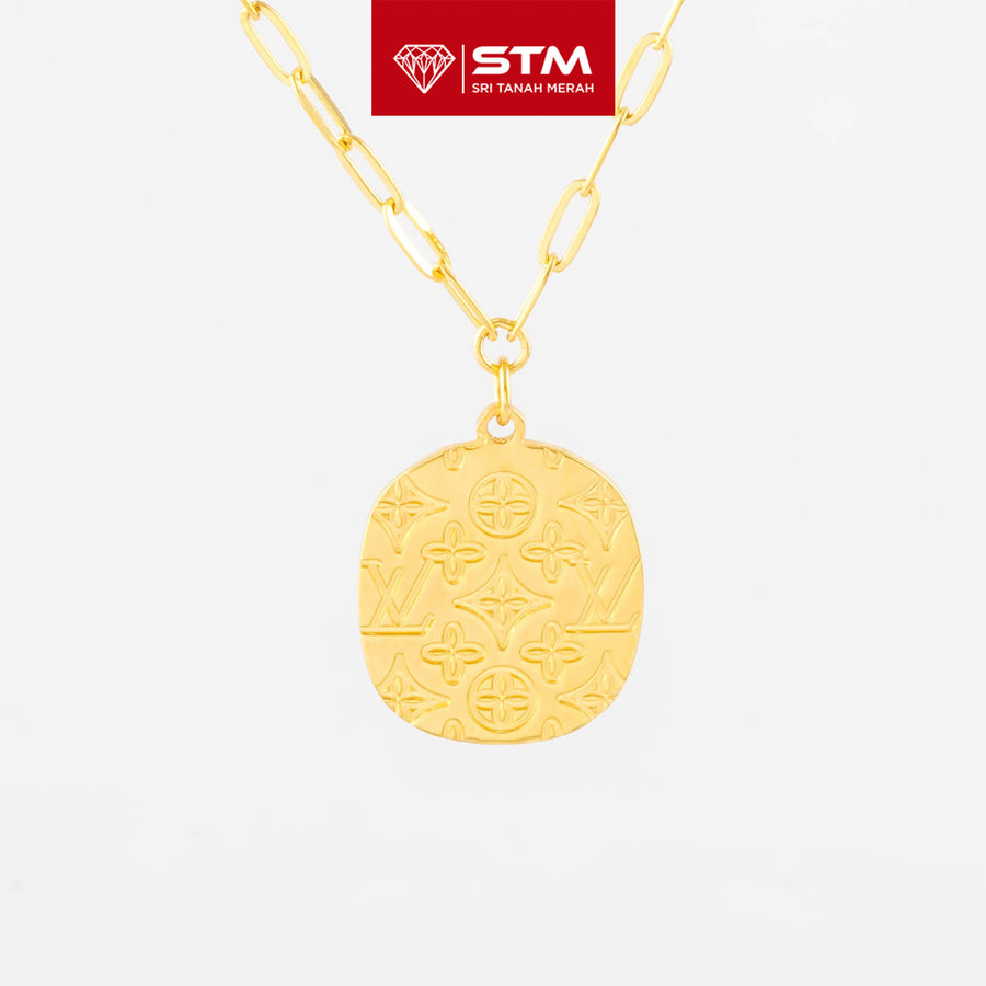 STM Exclusive Necklace/Rantai Leher Fesyen 999 (24K Gold)