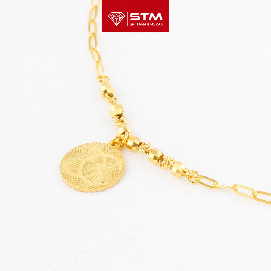 STM Exclusive Bracelet/Rantai Tangan Fesyen 999 (24K Gold)