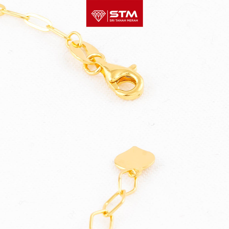 STM Exclusive Bracelet/Rantai Tangan Fesyen 999 (24K Gold)