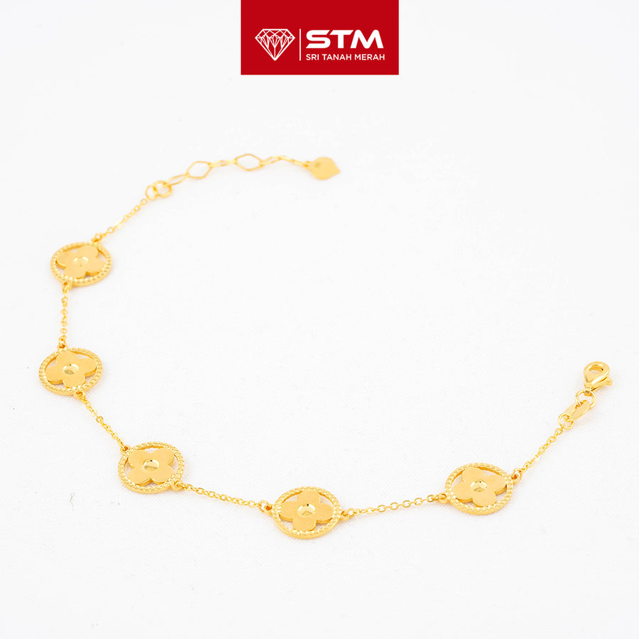 STM Exclusive Bracelet/Rantai Tangan Fesyen 999 (24K Gold)