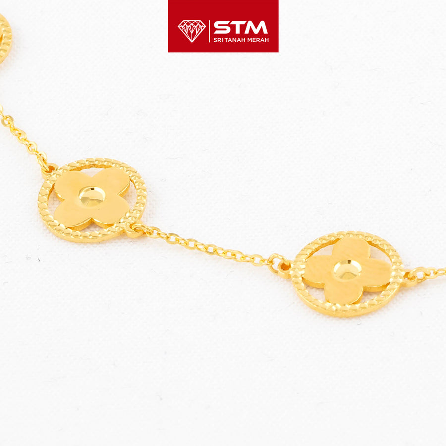 STM Exclusive Bracelet/Rantai Tangan Fesyen 999 (24K Gold)