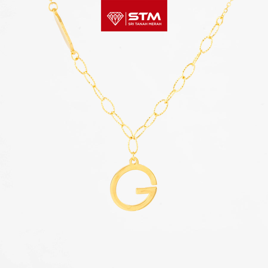 STM Exclusive Necklace/Rantai Leher Fesyen 999 (24K Gold)