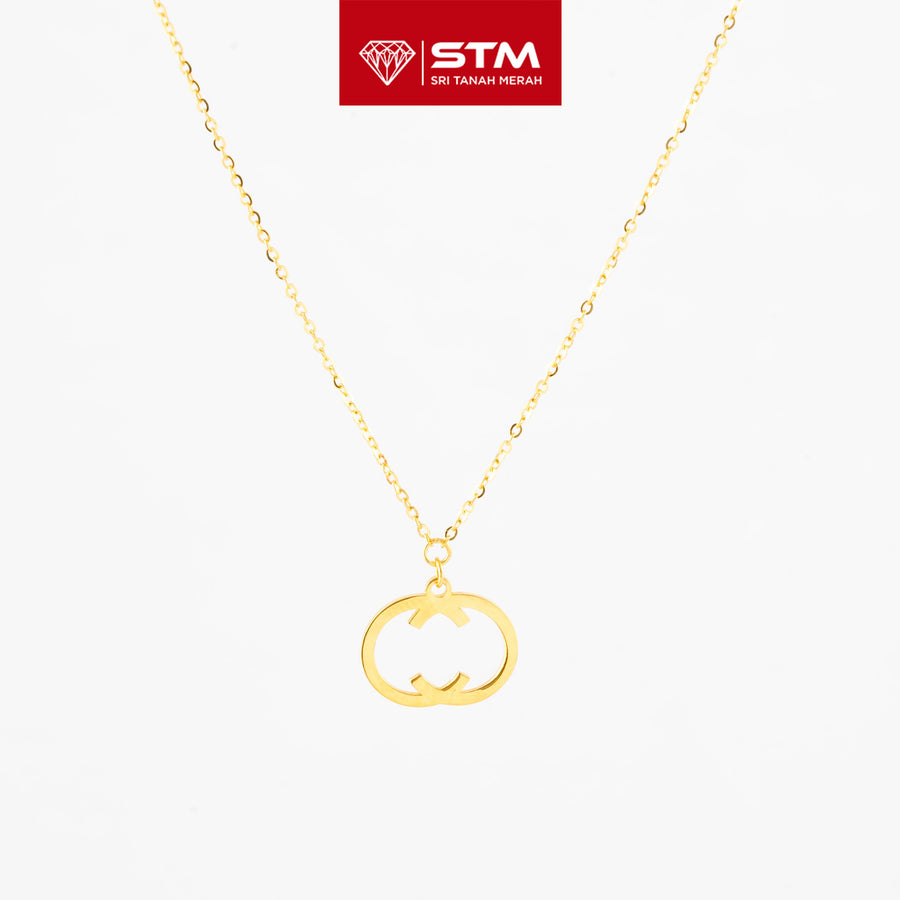 STM Exclusive Necklace/Rantai Leher Fesyen 999 (24K Gold)