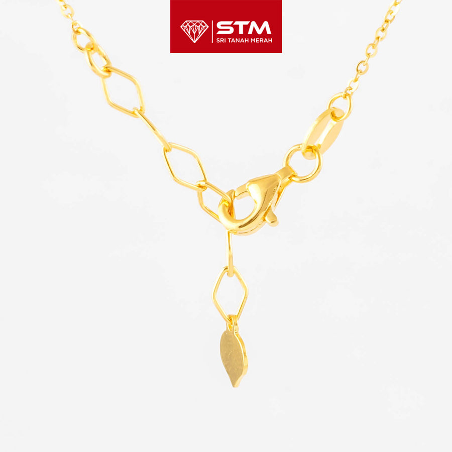 STM Exclusive Necklace/Rantai Leher Fesyen 999 (24K Gold)