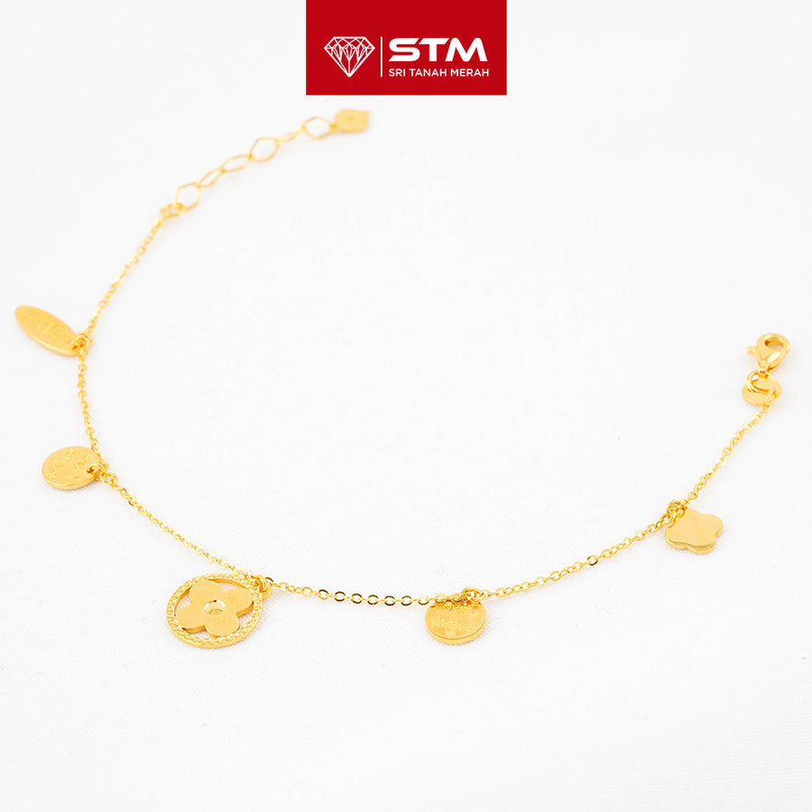 STM Exclusive Bracelet/Rantai Tangan Fesyen 999 (24K Gold)