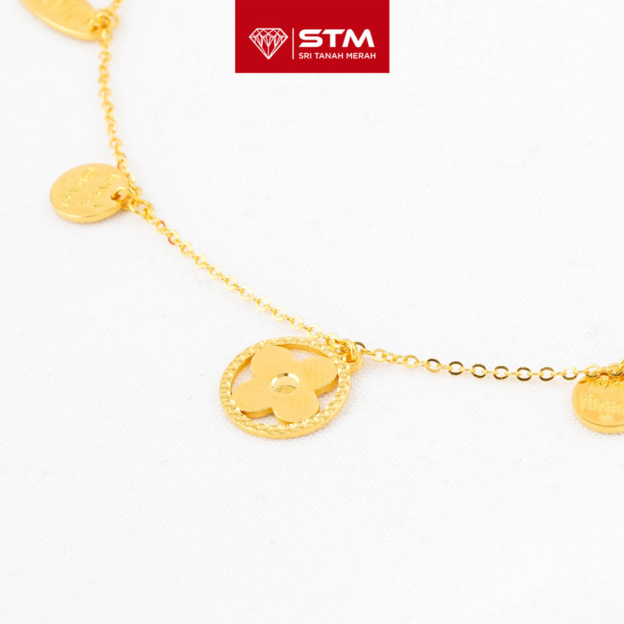 STM Exclusive Bracelet/Rantai Tangan Fesyen 999 (24K Gold)