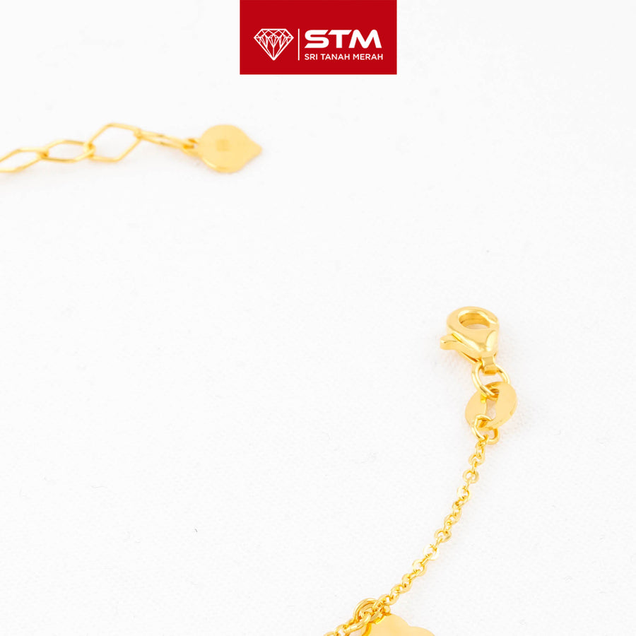 STM Exclusive Bracelet/Rantai Tangan Fesyen 999 (24K Gold)