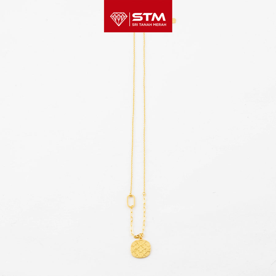 STM Exclusive Necklace/Rantai Leher Fesyen 999 (24K Gold)