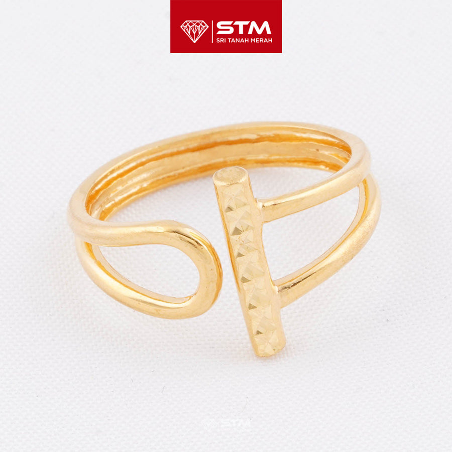 STM Exclusive Ring/Cincin Fesyen 916 (22K Gold)