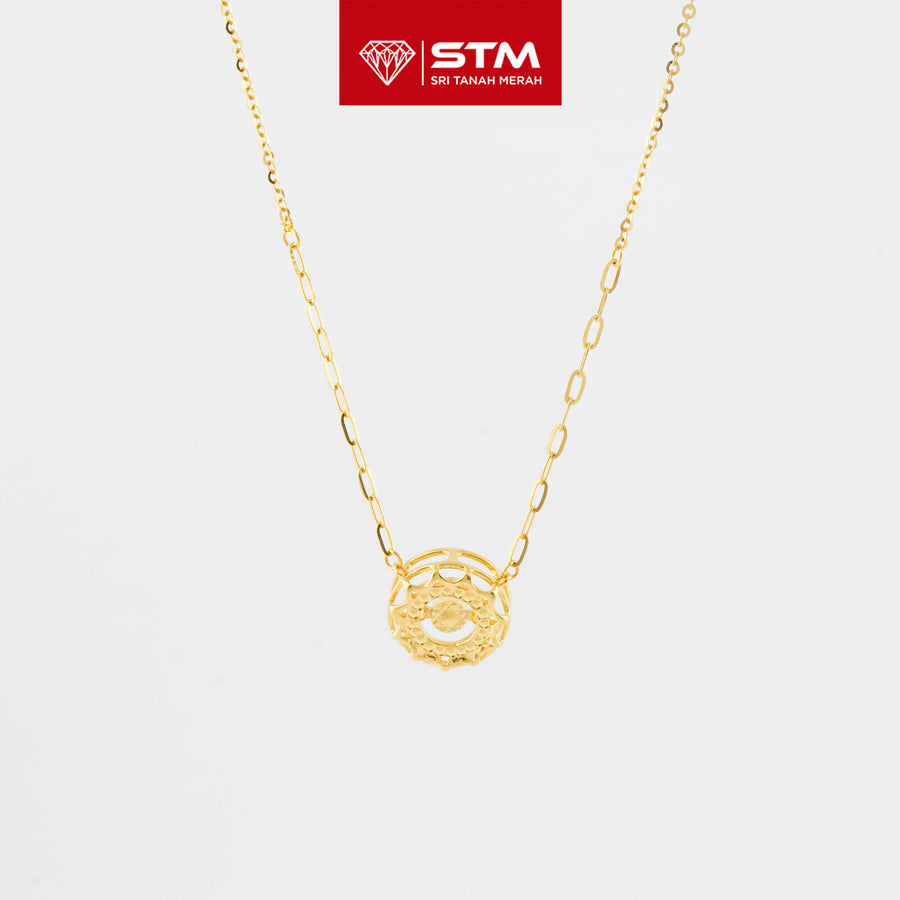 STM Exclusive Necklace/Rantai Leher Bajet 916 (22K Gold)