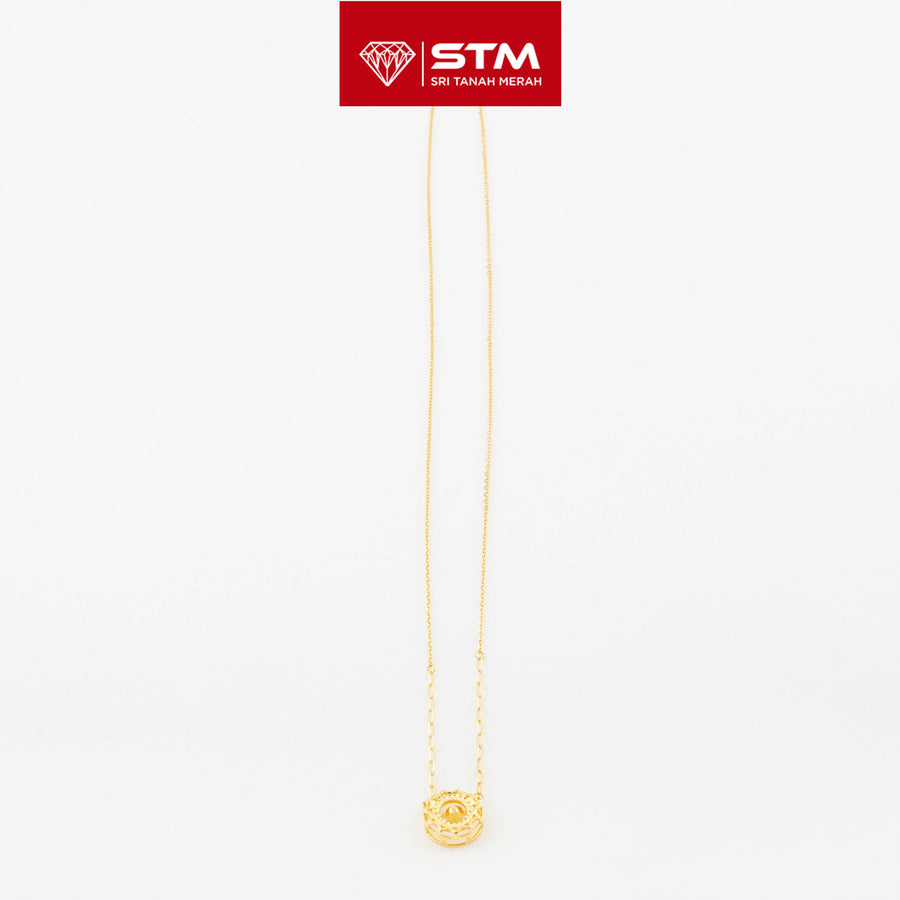 STM Exclusive Necklace/Rantai Leher Bajet 916 (22K Gold)