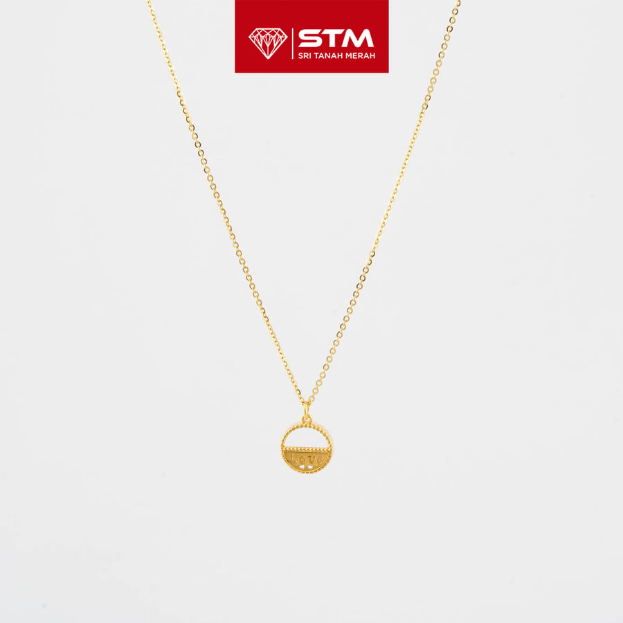 STM Exclusive Bajet Necklace/Rantai Leher 916 (22K Gold)