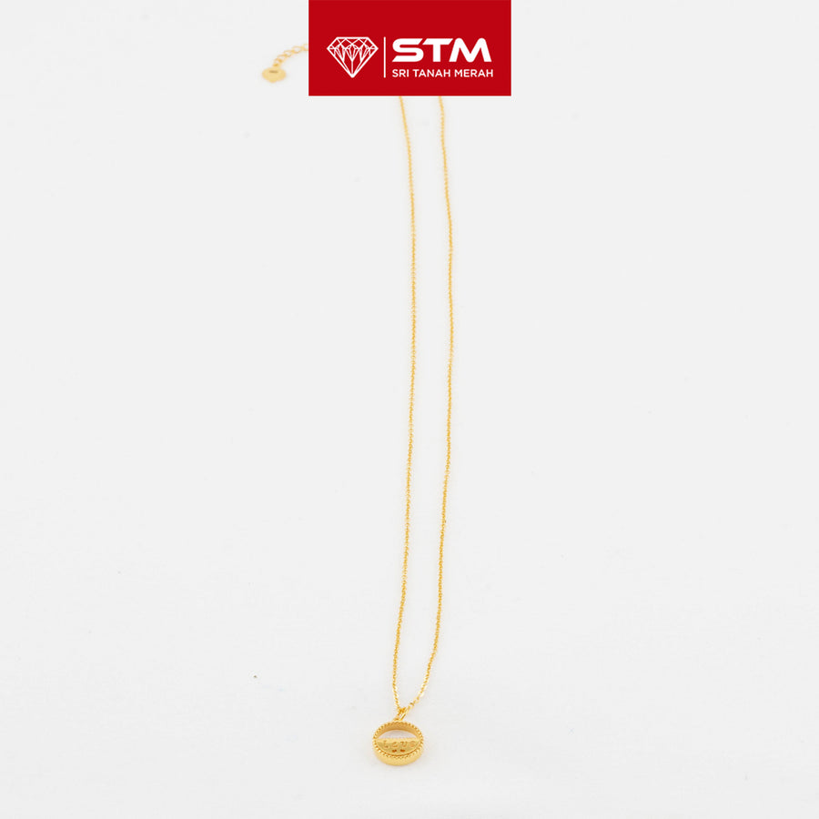 STM Exclusive Bajet Necklace/Rantai Leher 916 (22K Gold)