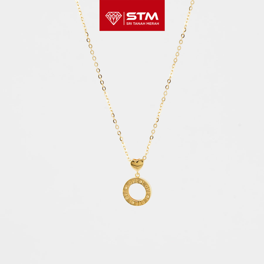 STM Exclusive Bajet Necklace/Rantai Leher 916 (22K Gold)