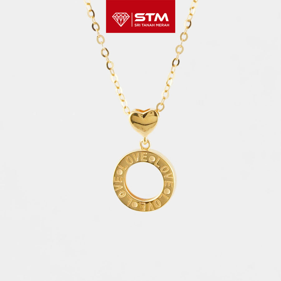 STM Exclusive Bajet Necklace/Rantai Leher 916 (22K Gold)